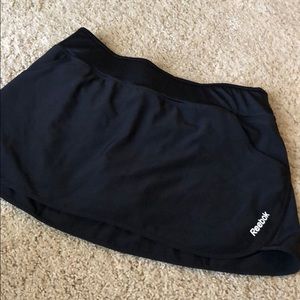 Black tennis skirt